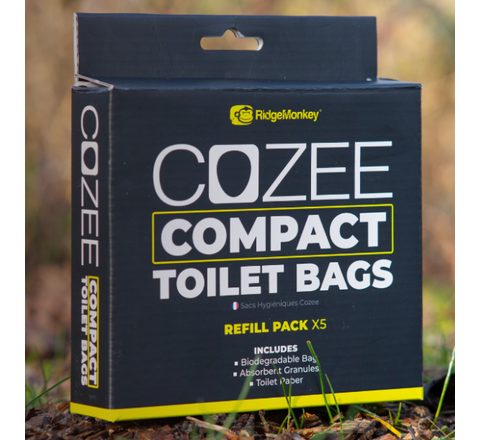 RidgeMonkey Náhradní sáčky do toalety CoZee Compact Toilet Bags Refill Pack 5ks