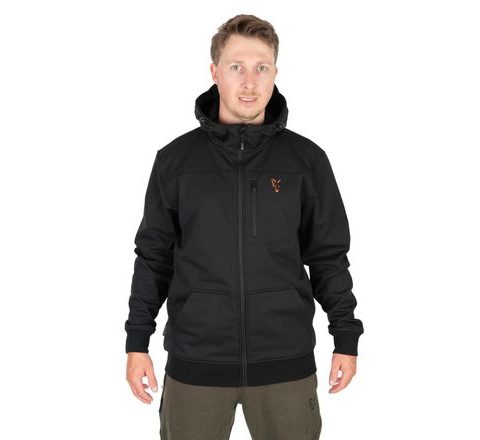 Fox Bunda Collection Soft Shell Jacket Black & Orange