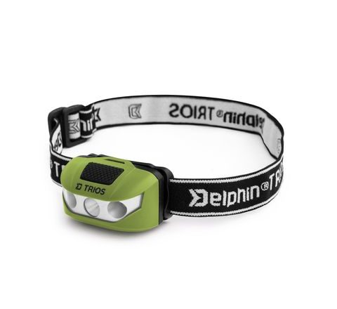 Delphin Čelová lampa Trios