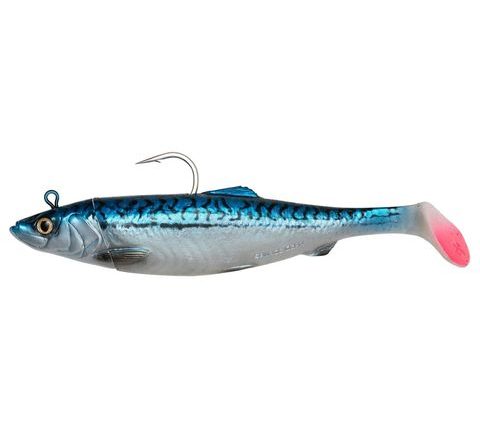 Savage Gear Gumová Nástraha 4D Herring Big Shad Mackerel Foto Tlač