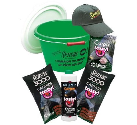 Sensas Akční kbelík 3000 Carp Tasty Strawberry