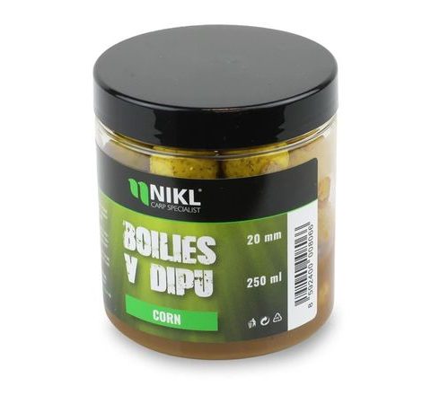 Nikl Boilies v dipu Corn 250ml