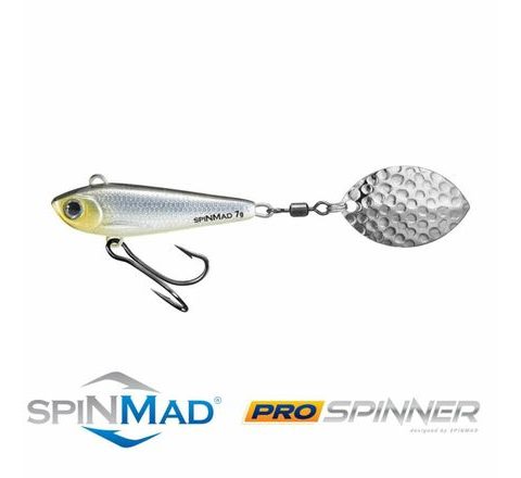 SpinMad Pro Spinner Silver Fish