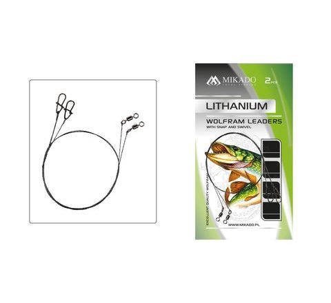 Mikado Wolframové lanko 25cm 10kg 2ks
