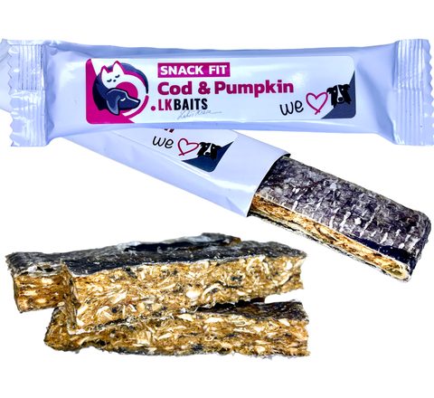 LK Baits Pet Snack FIT Treska-dýně 10g