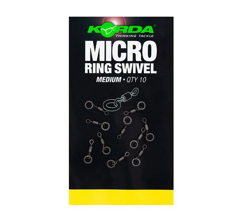 Korda Obratlík s kroužkem Micro Ring Swivel 10ks