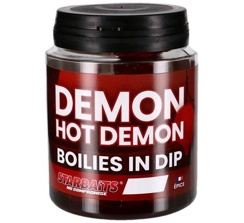 Starbaits Boilies v dipu Hot Demon 150g