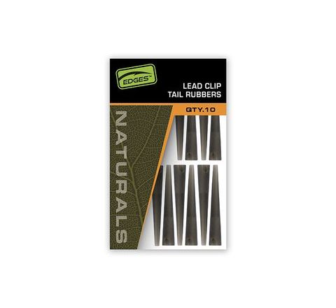 Fox Převleky Edges Naturals Lead Clip Tail Rubbers 10ks