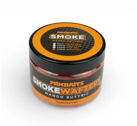 Mikbaits Vyvážené Boilie Smoke wafters Sweet Popcorn 14mm 150ml