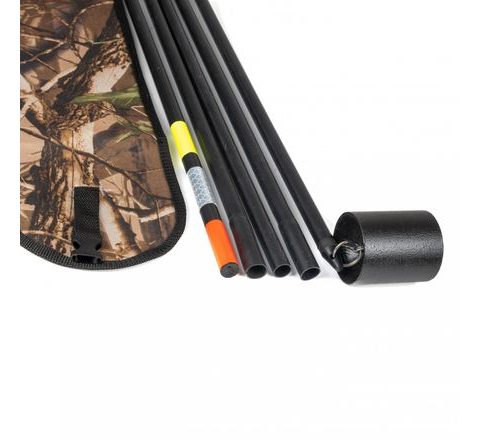 Mikbaits Tyčová bójka 5m (zasúvacie spoje) Combo + puzdro a závažie