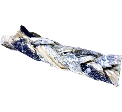 LK Baits Pet Luxusní rybí copánek z kůže tresky 1ks