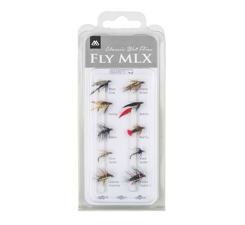 Mikado Sada mokrých mušek Wet Flies Barbed 10ks