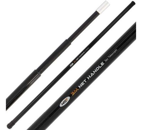 NGT Podběráková Tyč Carp Net Handle 3m