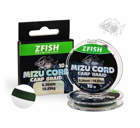 Zfish Šnúrka MizuCord Carp Braid Line 10m