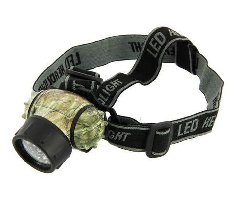 NGT Čelová Svítilna 19 Led Headlight Camo