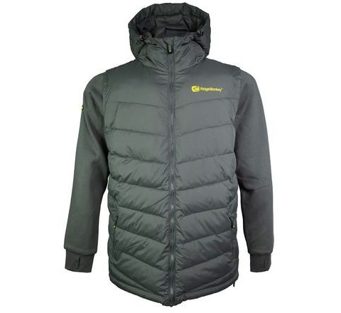 RidgeMonkey Bunda APEarel ThermaPro Hybrid Coat Green