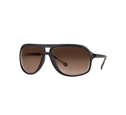 Fox Polarizační Brýle Aviator Black & Camo hnědé čočky