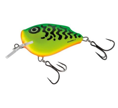 Salmo Wobler SquareBill Floating Green Tiger