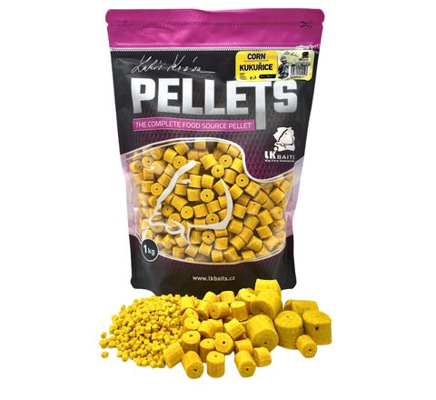 LK Baits Kukuřičné pelety Corn Pellets