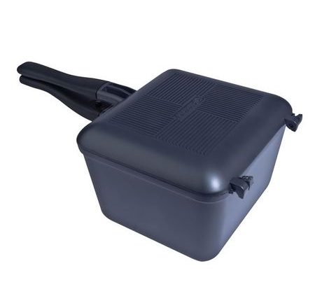 RidgeMonkey Pánev Connect Deep Pan and Griddle XL Granite Edition