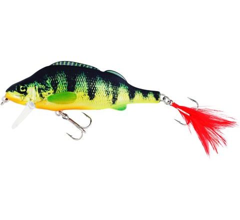 Westin Wobler Percy The Perch Crankbait Real Chartreuse Perch