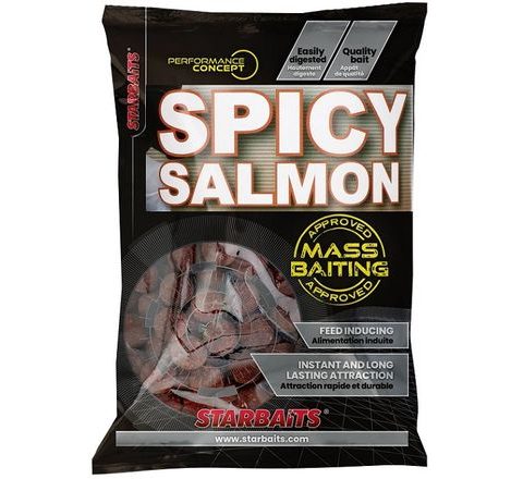 Starbaits Boilies Mass Baiting Spicy Salmon 3kg