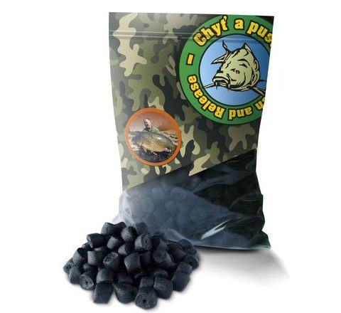 Chyť a pusť Pelety Halibut s dierou 900g