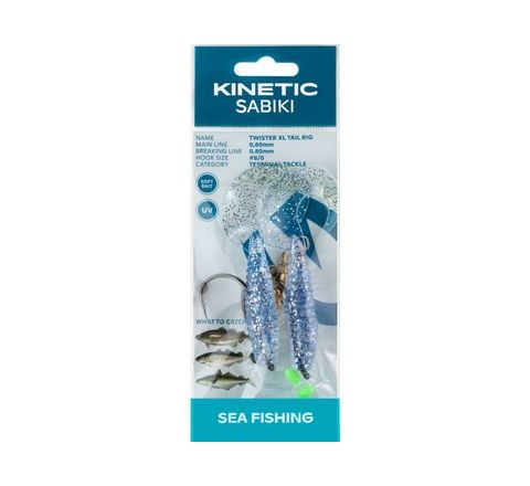 Kinetic Gumová nástraha Sabiki Twister XL