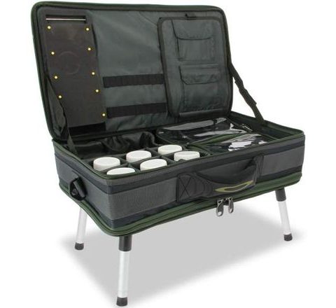NGT Stolík s Kufrom Carp Bivvy Table System
