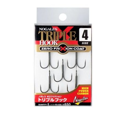 Nogales Trojháčky Zero Friction Triple Hook