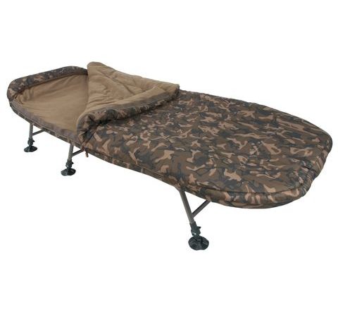 Fox Ležadlo so spacím vakom R Series Camo Sleep System
