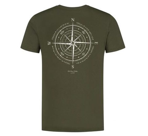 Korda Tričko Compass Tee Dark Olive