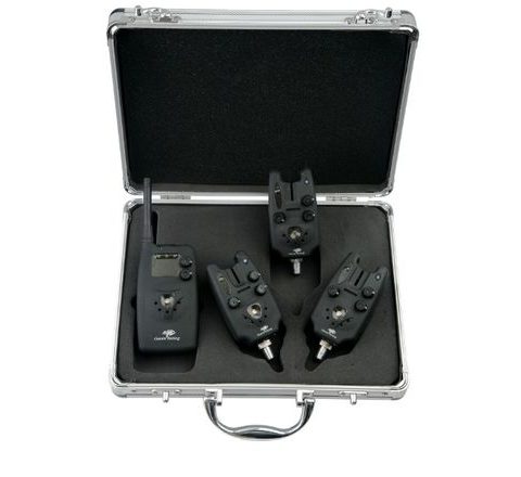 Giants Fishing Sada hlásičů Deluxe Carp 3+1 (3x hlásič + přijímač)