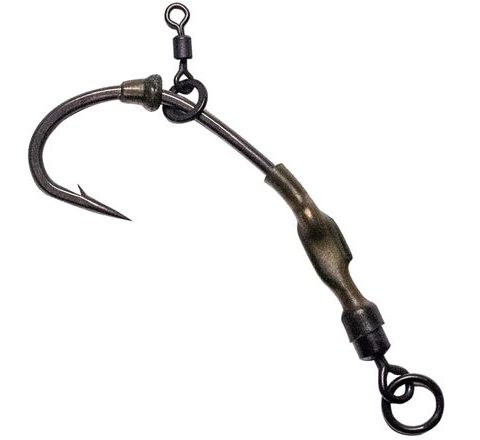 Giants Fishing Kaprový nadväzec Ronnie Rig s Micro Swivel