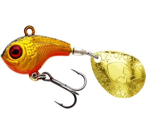 Westin Tail Spinner DropBite Spin Tail Jig Gold Rush