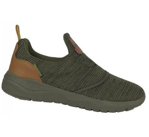 Vass Boty Easy Stretch Fishing Trainer Khaki