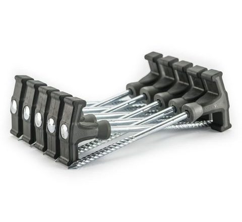 RidgeMonkey Kolíky Escape Heavy Duty T-Peg 8 inch 10ks