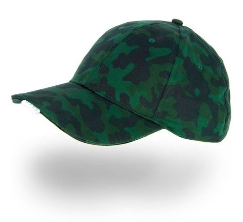 NGT Kšiltovka Camo Cap Led Lights
