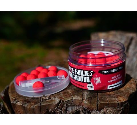 G.B.U. Plovoucí boilies Zeppelin Pop Ups Strawberry Punk 40g