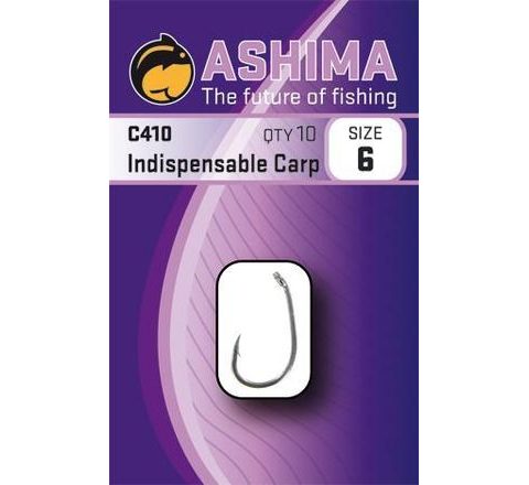 Ashima Háčky C410 Indispensable Carp 10ks