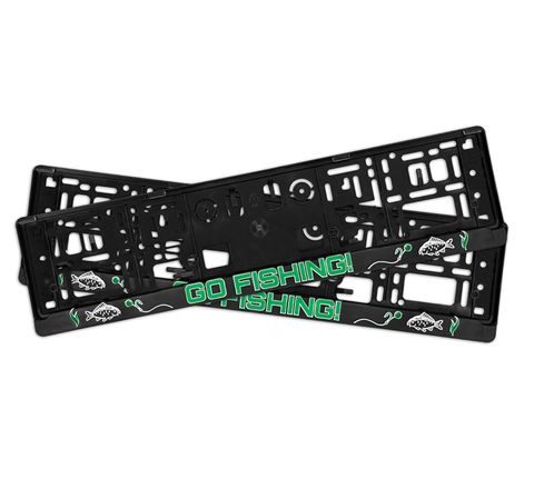 Delphin Držiak ŠPZ 3D GoFishing! 2ks