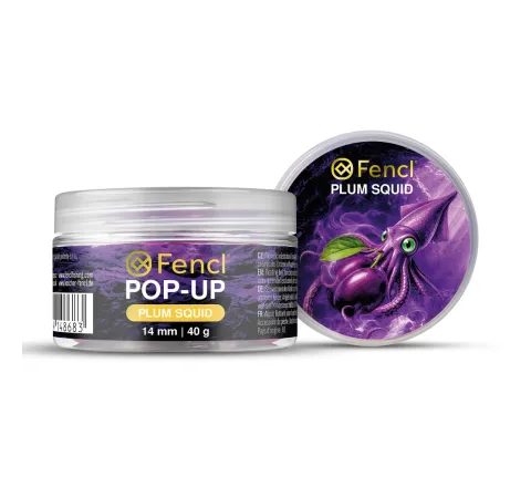 Fencl Boilies Pop Up Plum Squid
