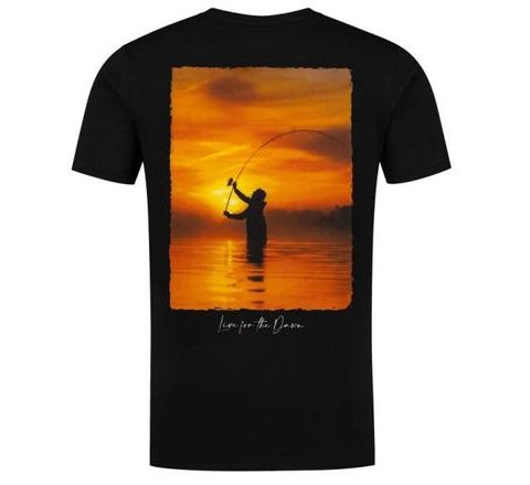 Korda Tričko Sunrise Tee Black