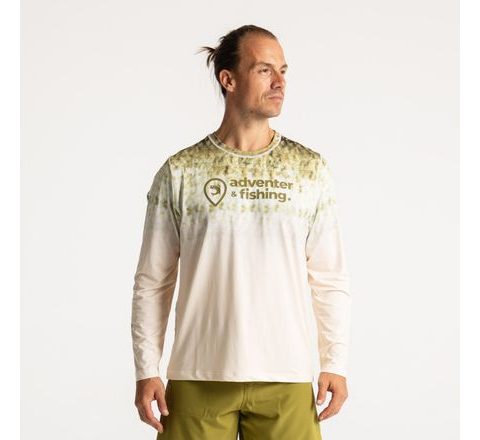 Adventer & fishing Funkční UV tričko Black Bass