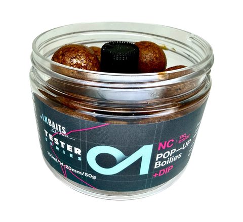 LK Baits Pop-up Boilies NC Tester Series_01 Pure Signal 14-20mm 150ml