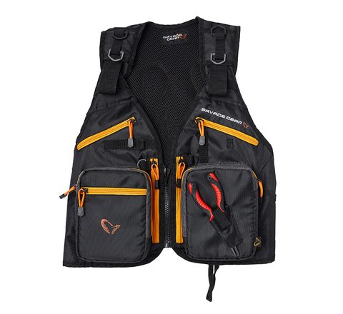 Savage Gear Prívlačová vesta Pro-Tact Spinning Vest One Size Čierna