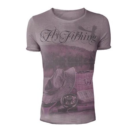 Hotspot Design Tričko Vintage Fly Fishing