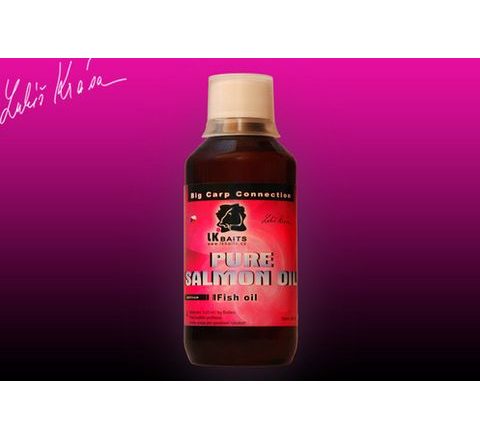 LK Baits Salmon oil pure (čistý lososový olej) 250 ml