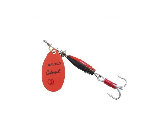 Balzer Rotační třpytka Colonel Classic Fluo Červená