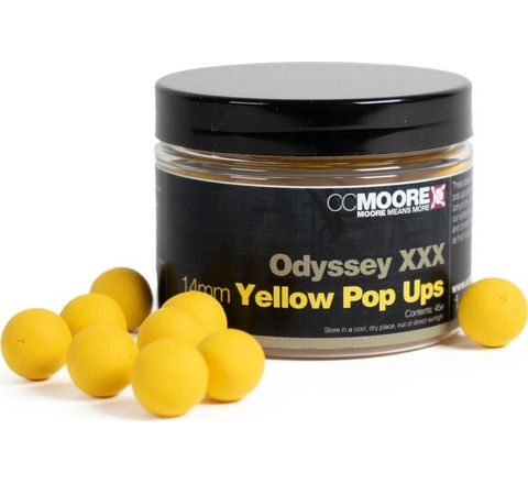 CC Moore Plovoucí boilie Odyssey XXX Pop Ups Yellow
